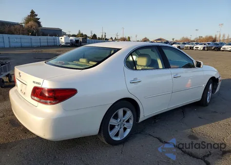 2005 Lexus Es 330 z USA, uszkodzony, nr VIN JTHBA30G855105608